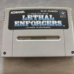 スーパーファミコン　リーサルエンフォーサーズ