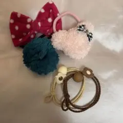 ヘアゴム　まとめ売り　キッズ　幼稚園　ヘアゴム　お花