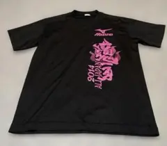 ミズノ　半袖Tシャツ　黒　テニス　バドミントン　レディース