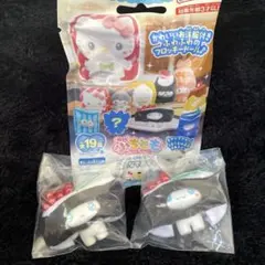 【2点セット】ぷちとも　サンリオ　みんなでおすし　シナモロール