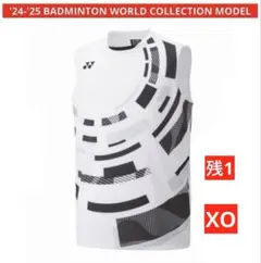 YONEX MEN ノースリーブ ブラック 007 XOサイズ - メルカリ