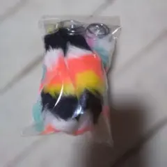 カラフルファーと金属しっぽセット