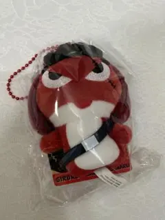 ケロロ軍曹×サンリオキャラクターズ　指人形マスコット　ギロロ　バッドばつ丸