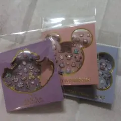 ディズニー　ストア　ぷっくり　シール　3種