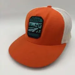 【名作アーカイブ】STUSSY Outdoors メッシュキャップ オレンジ