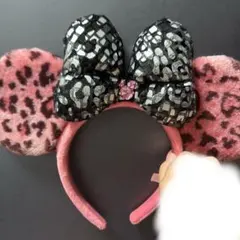 東京ディズニーリゾート ミニー カチューシャ ヒョウ柄 発送できます