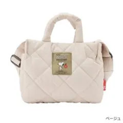 ROOTOTE SNOOPYマットナイロンキルティングショルダーバッグのサムネイル