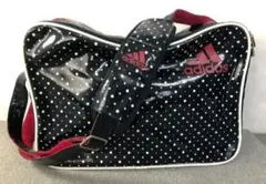 adidas　エナメルスポーツバッグ