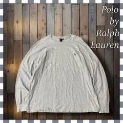 と*ま様 ポロバイラルフローレン ポニー刺繍ロンT 長袖カットソーL