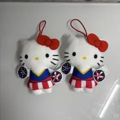 ハローキティ 2体ハッピーセットチアリーダー