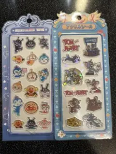 トムとジェリー アンパンマン アクリルシールセット