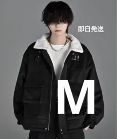 完売品　ADRER B-3 メルトン ボア フライトジャケット ブラック M