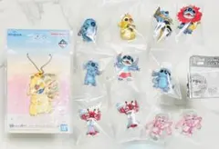 ディズニー　スティッチ　ガチャ　フィギュア　マスコット　セット