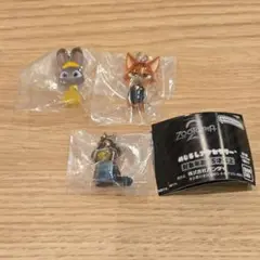 ズートピア めじるしアクセサリー ジュディ ニック ニブルズ ガチャガチャ