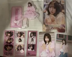 に*ろ様 桜庭遥花　スマホスタンド、アクスタ、トレカ、ステッカー　7点まとめ売り