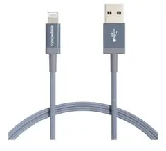 amazonbasics ライトニングケーブル グレー 2本セット