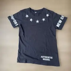 AUTHENTIC MODEL 星プリント Tシャツ