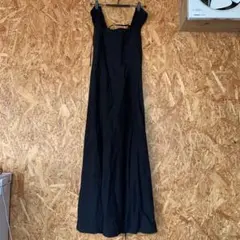新品　タグ付き　ZARA ロングワンピース　背中編み上げ　ワンピース
