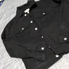 デニムジャケット メンズ 黒 m