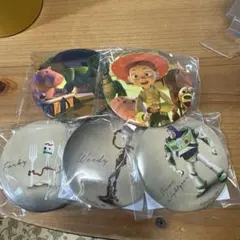 トイ・ストーリー 缶バッジ 5個セット