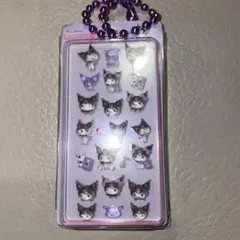 クロミちゃん　ボンボンドロップシール　ガチャガチャ