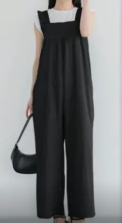 フリル オーバーオール