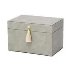 Francfrancフランフラン　 フラビアジュエリーボックス Sグレー展示品