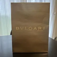 BVLGARI ゴールドショップ袋