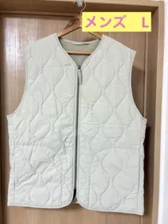 キルティングベスト　GU メンズLサイズ