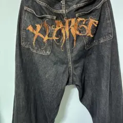 XLARGE メンズ デニムパンツ RAGE LOGO DENIM PANTSのサムネイル