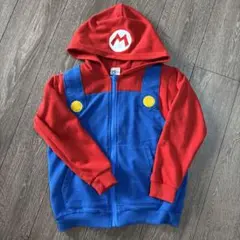 USJ ニンテンドー　スーパーマリオ風パーカー　130 美品