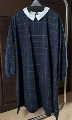 ARCH&LINE ワンピース　紺（サイズ145〜155㎝）