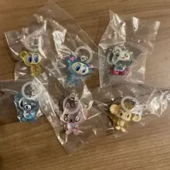 ナルミヤキャラクターズ めじるしアクセサリー ガチャ 6個セット ガチャガチャ