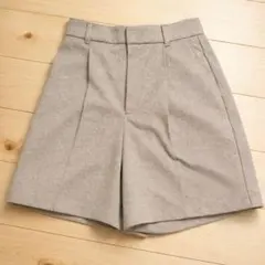 【新品】GU ブラッシュドジャージーショートパンツ ブラウン ボトムス