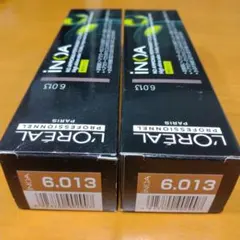 LOREALイノアカラー 6.013 カラーリング剤 60g x 2のサムネイル