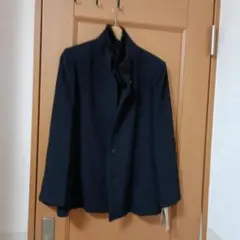 ブラック テーラードジャケット ファー付き 喪服にも御利用下さい