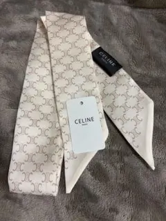 CELINE トリオンフ柄ショートスカーフ スクープノベルティ - メルカリ