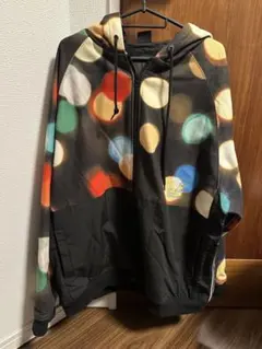 go slow caravan カラフルドットパーカー