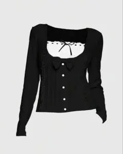 SHEIN　トップス　リボン