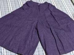 PIP-NOI パープルキュロット ボタン付きM