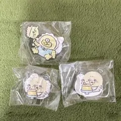 ちいかわ ベビー アクスタ ラッコ2個、オデ＆モブリン