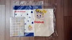 ミスタードーナツ55周年 トートバッグとタオルとスケジュールの3点セット