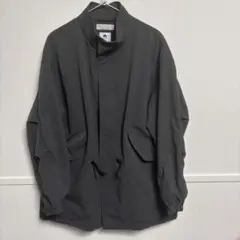 (未使用タグ付き）ビューティーアンドユース ダークグレー ミリタリージャケット