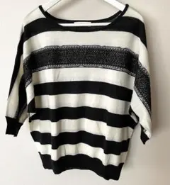 LOWRYS FARM ボーダーニット