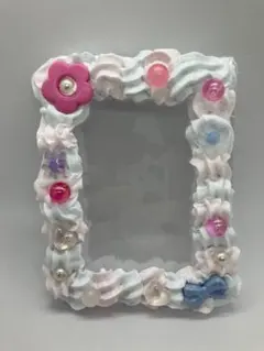 ホイップデコ  可愛いパステルブルー＆ピンク