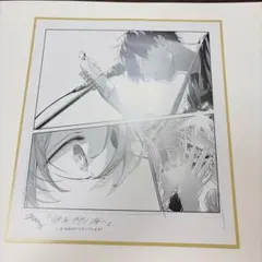 映画ギヴン　海へ　色紙風イラストカード
