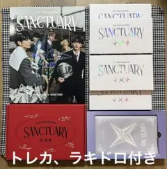 TXT　SANCTUARY　アルバム　トレカ　ラキドロ　特典　8枚セット　まとめ