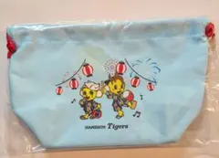 阪神タイガース　コラッキー ちりめん風巾着