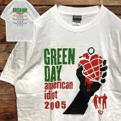 GREEN DAY 2025ツアーTシャツ ホワイト GREEN DAY 2025ツアーTシャツ ホワイト - メルカリ