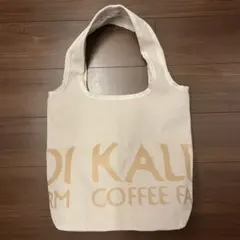 KALDI COFFEE FARM トートバッグ ヘリンボーン柄